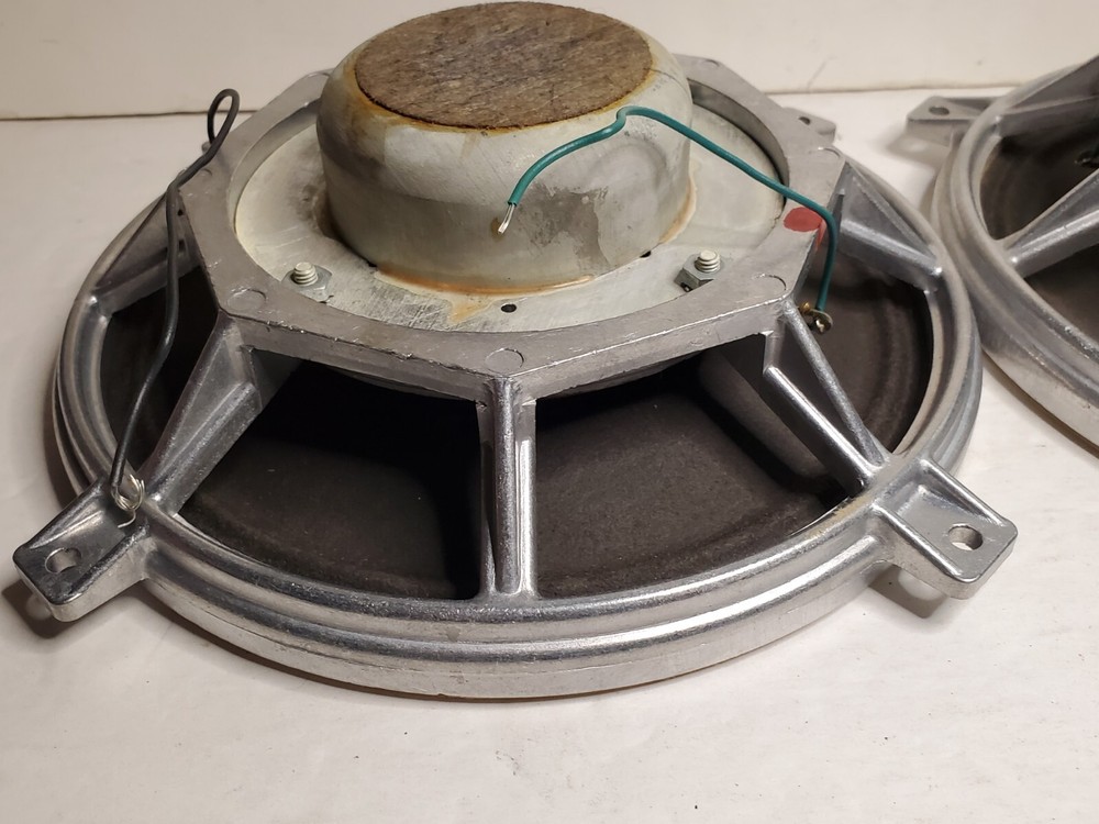 Vintage Pair (2) Ampex (JBL) 8" Midrange Mid Range Drivers Speakers 50's Working