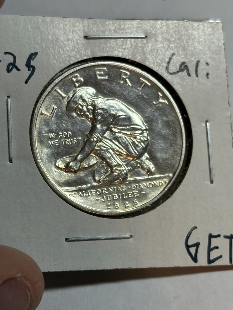1925-S California Commemorative Half Dollar UNC Tough Commem