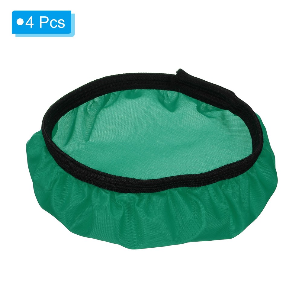 4pcs 7" 18cm Soft Diffuser Lamp Cover Light Strobe Reflector Lamp Sock Green