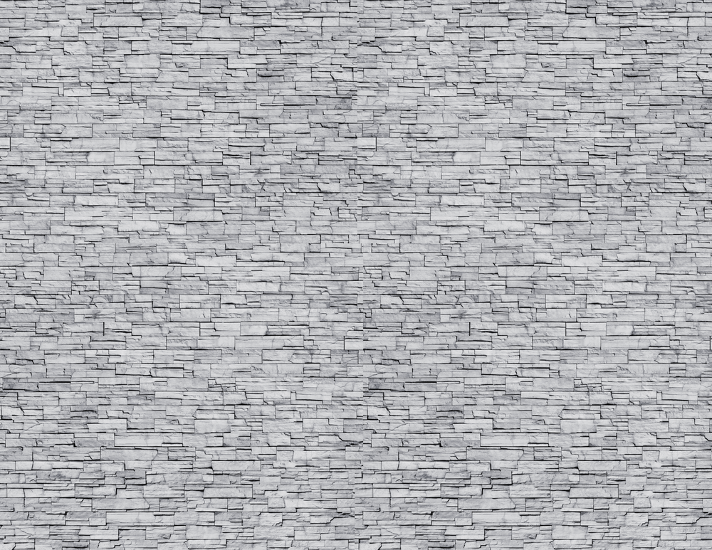 HO Scale Stone Model Train Scenery Sheets –5 Seamless 8.5x11 Gray
