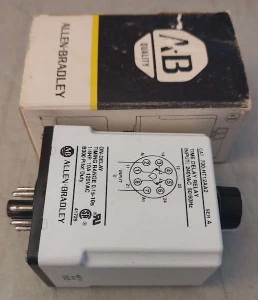 Allen Bradley 700-HT12AA2 Timing Delay Relay SER.A