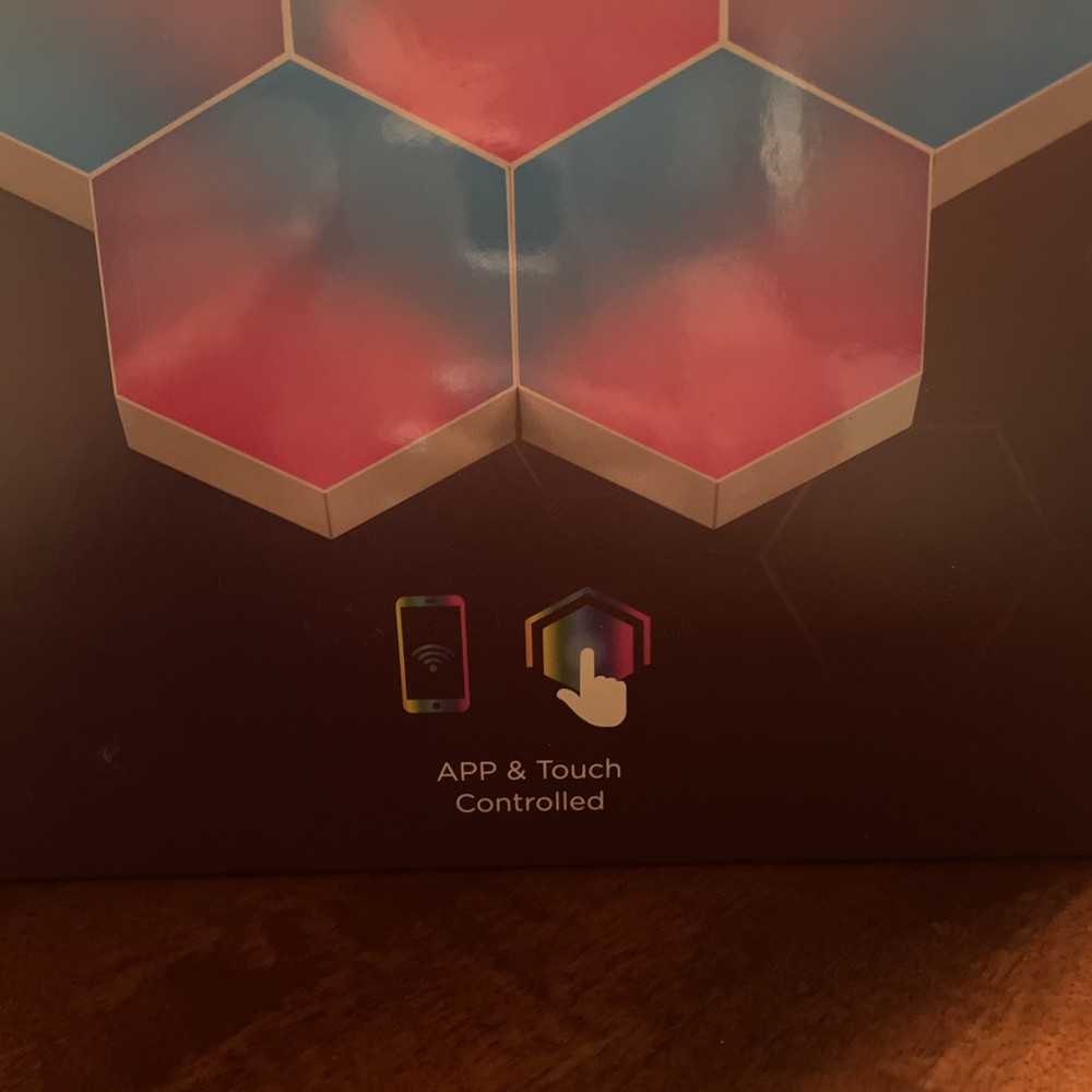 New tech rebellion Led Hexagon