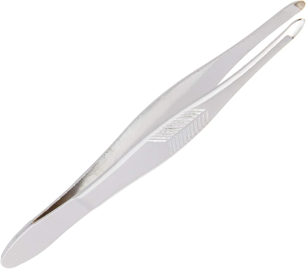 Blunt Tip Tweezers with Textured Grip