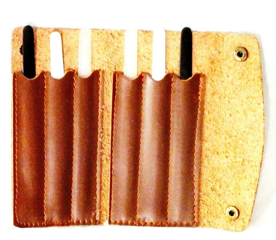 Genuine Leather Wallet With Picks for Oud