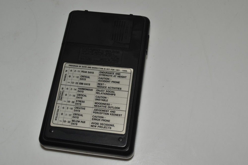 CASIO BIOLATOR ELECTRONIC CALCULATOR (TPL106)