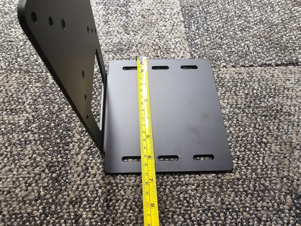 Vesa Plate/Peripheral Tray Combo Assembly 62584-104, Black