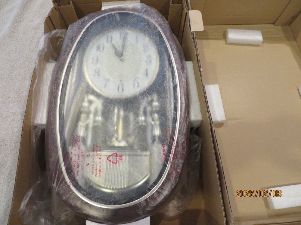 RHYTHM CLOCK - Golden Ringers - 4MH740NR23