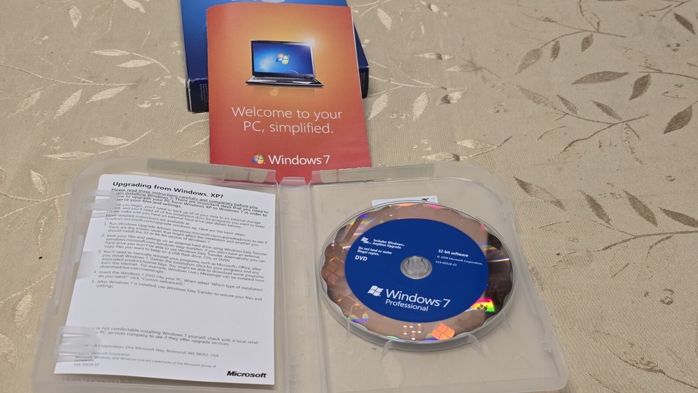 Microsoft Windows 7 Professional Only 32 Bit Without Key