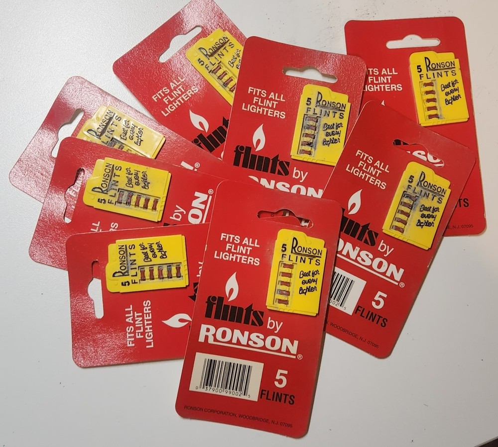 Flints By Ronson, 5 Pieces Per Pack