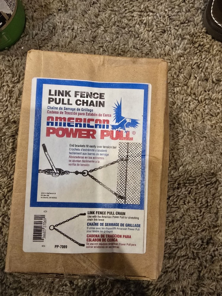 NIB American Power Pull Link Fence Pull Chain