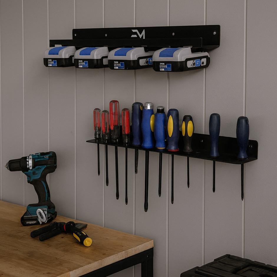 Hart 20v 4-Battery Organizer