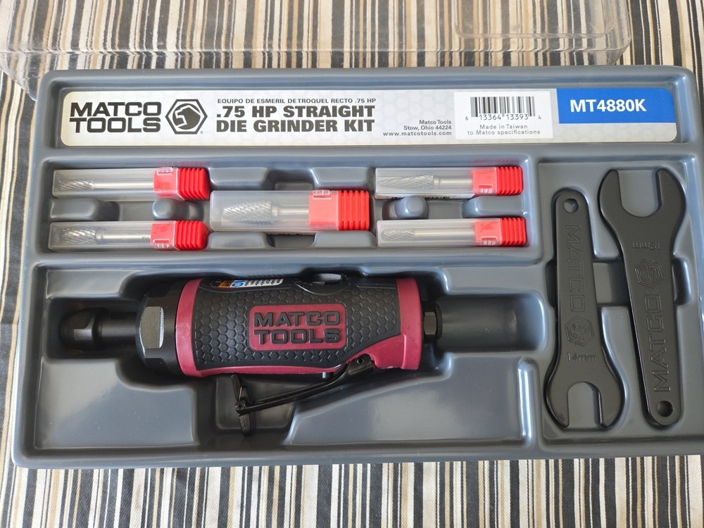 Matco Tools Die Grinder Kit MT4880k (NEW)
