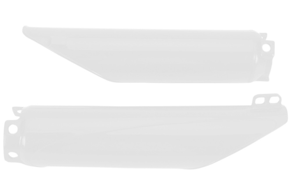 UFO White Plastic Front Fork Slider Protectors (HO03672041)