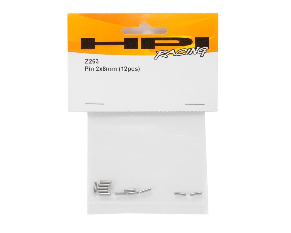 HPI 2x8mm Pin (12) [HPIZ263]