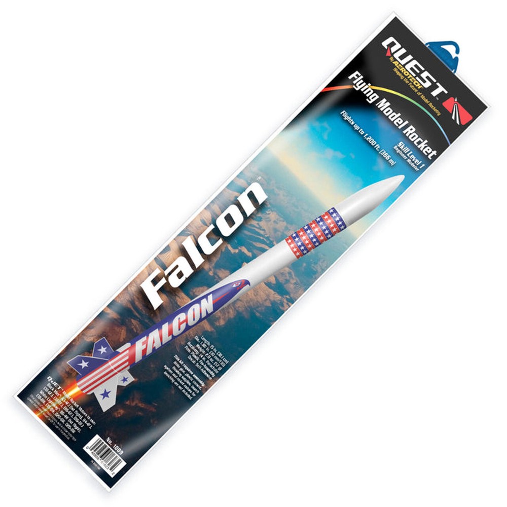 Quest Flying Model Rocket Kit Falcon QST 1009