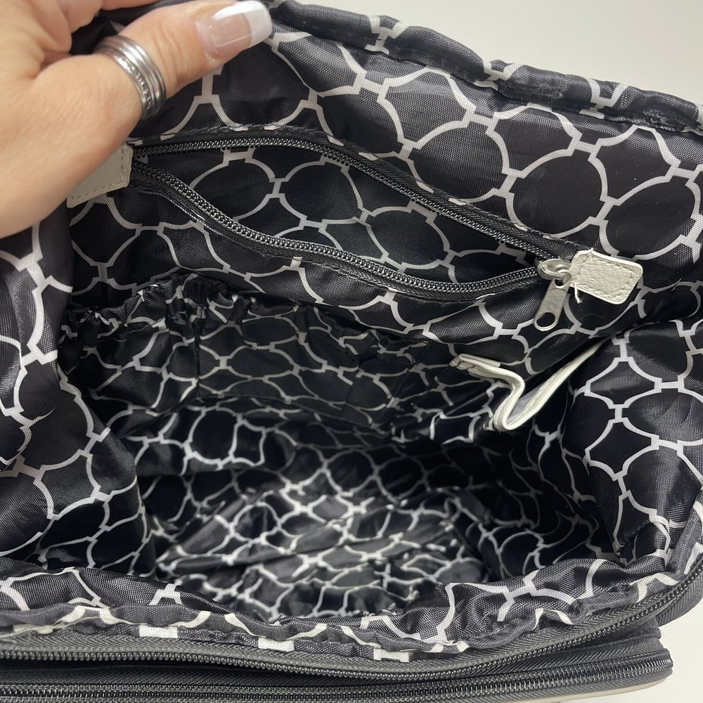 Bananafish Heather Gray Small Breast Pump Adjustable Strap Diaper bag Backpack