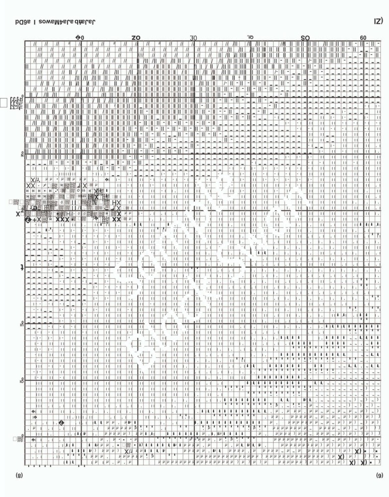 Daydreaming 536- Chart Counted Cross Stitch Pattern craft