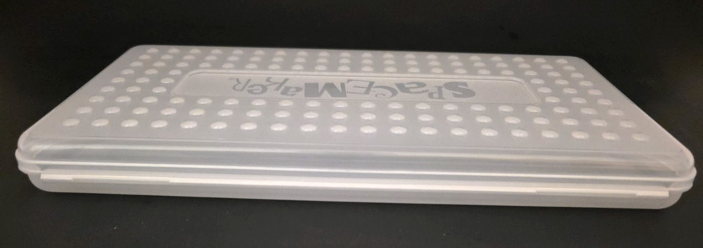 Space Maker Ring Binder White Pencil Box