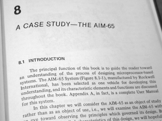 1979 Rockwell AIM 65 Microcomputer Systems 650pgs KIM-1 SYM-1 6502 Programming