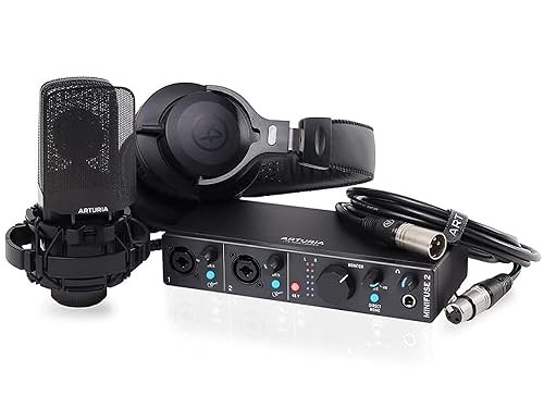 Arturia Minifuse Recording Pack - Black