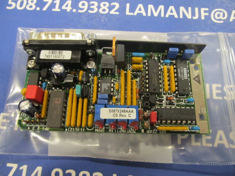 Brooks Instruments Flow Controller Circuit Board, 4-20mA, 5050, S097X249AAA
