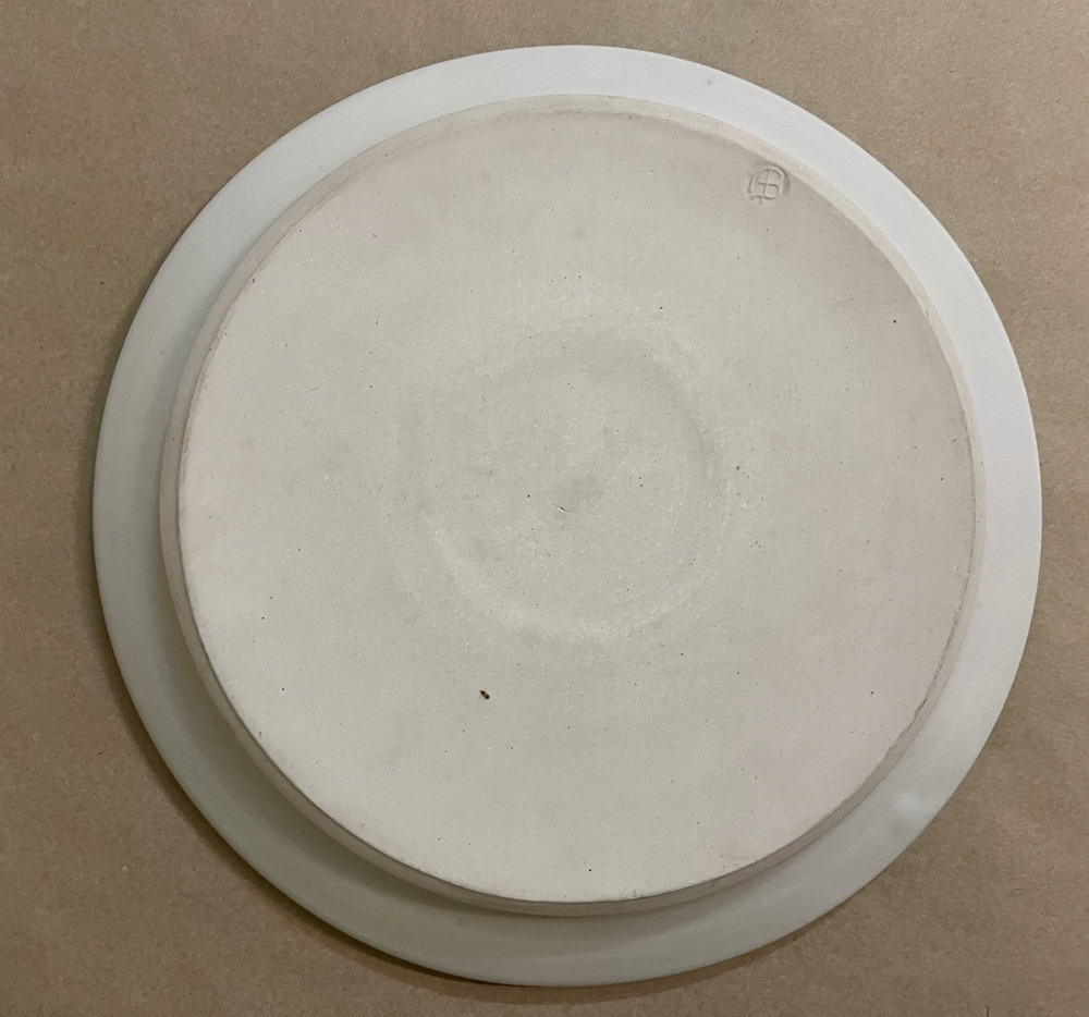 Australian Studio Pottery Platter - Makers mark on base by Arnaud Barraud