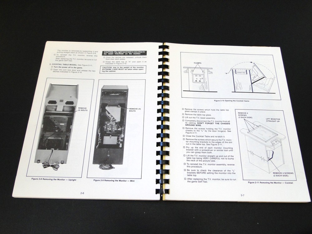 Vintage 1983 Bally/Midway's Licensed Games Standardized General Instructions