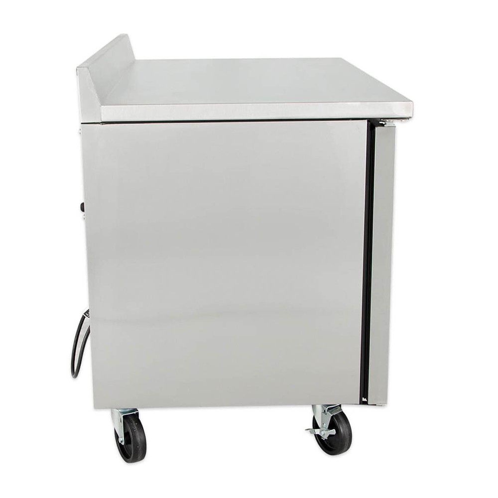 True TWT-48-HC 48" Solid Two Door Worktop Refrigerator, 12 Cu. Ft.
