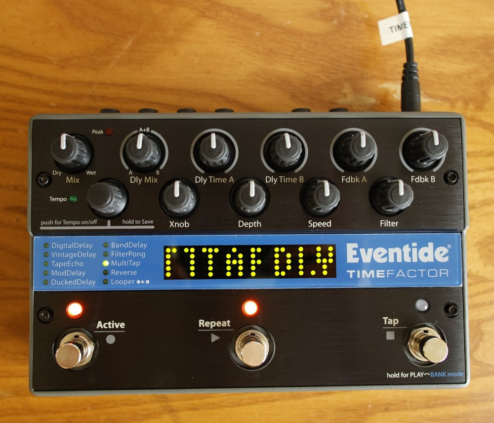 Eventide TimeFactor Twin Delay Looper Effects Pedal - MINT -
