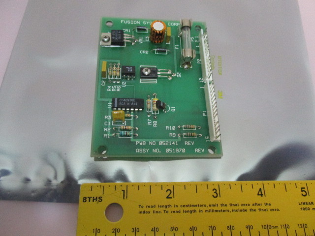 Fusion Systems 052141 PCB Assembly 051970, 423136