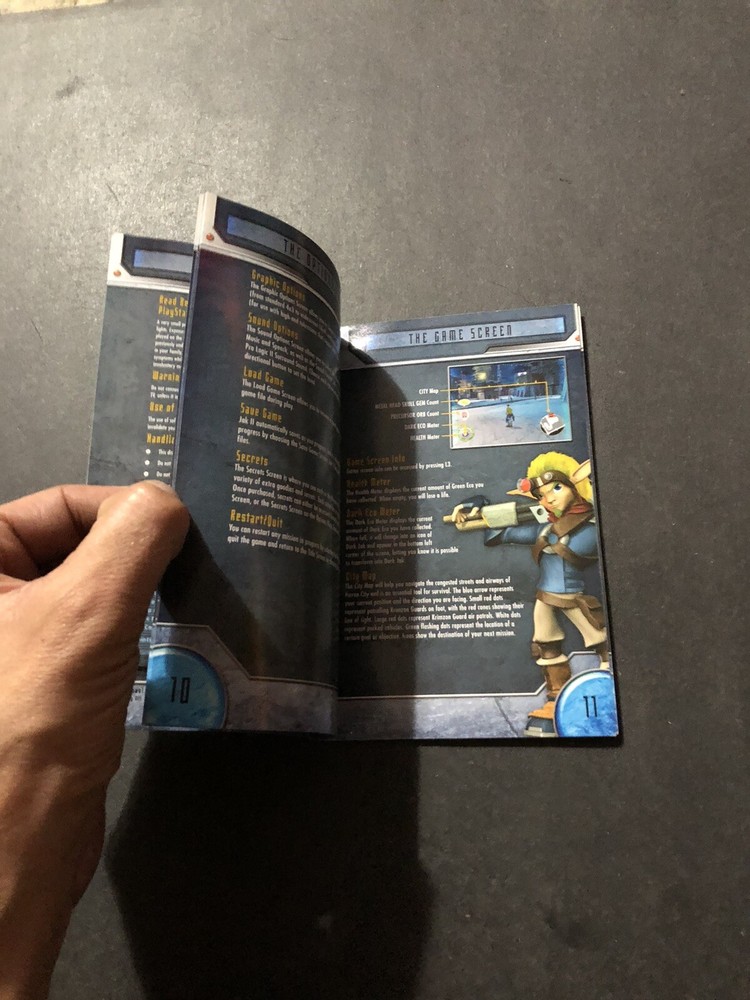 Jak 2 ps2 manual Only