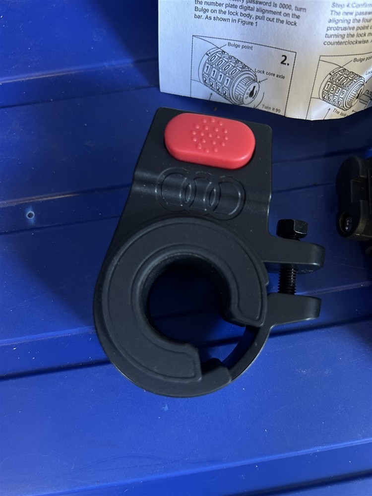 BIKE LOCK CABLE Resettable Combination Code