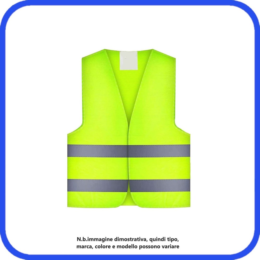 High Visibility Reflective Car Emergency Vest Jacket One Size