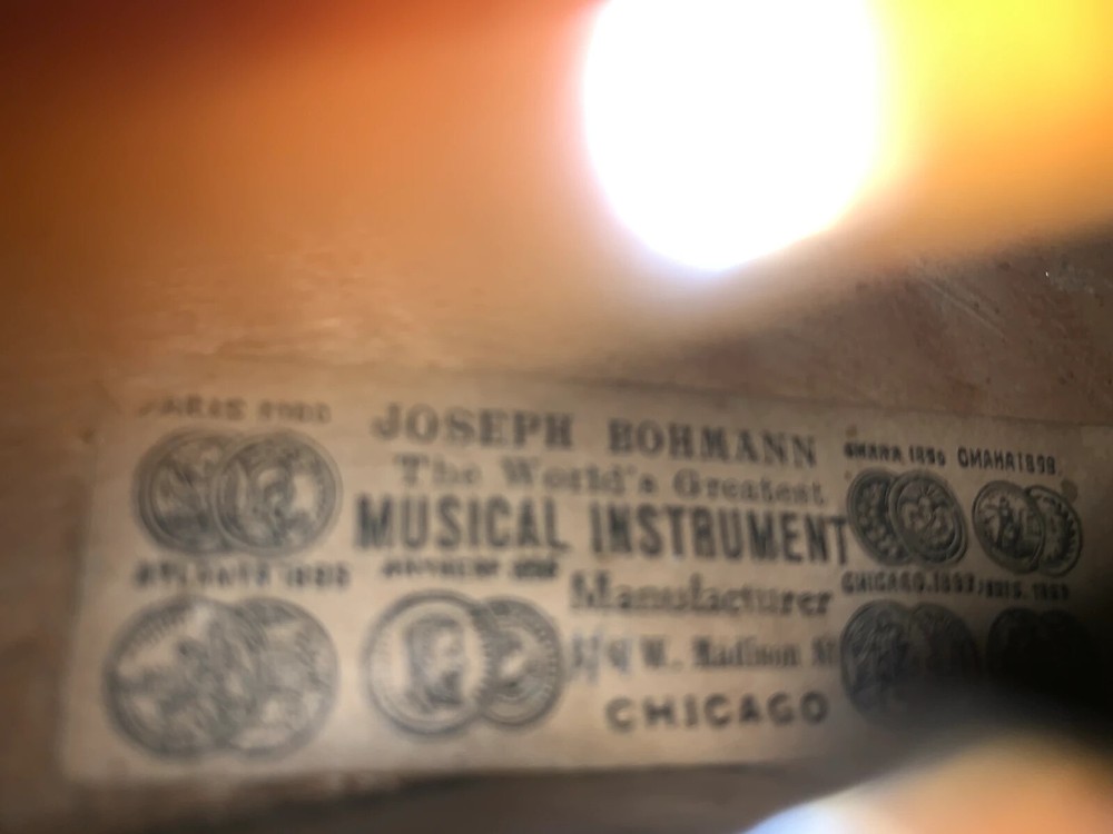 Joseph Bohmann Violin - Exceptional!!! Extremely Rare!!!