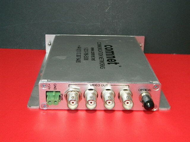 COMNET FVR41 (M) 4-CHANNEL DIGITALLY ENCODED VIDEO MULTIPLEXER RECEIVER