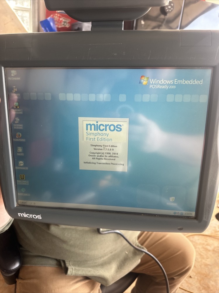 Micros workstation 5a System Unit With Stand