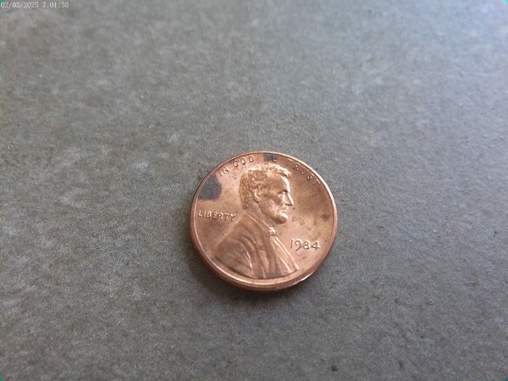 1984 error penny doubled die reverse