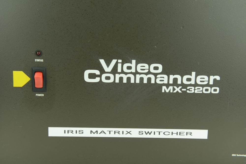 Iris Technologies Video Commander MX-3200 Video Matrix Rack Unit W/ Power Supply