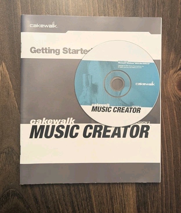 Cakewalk Music Creator 2 Production Software PC Complete