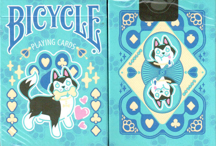 Bicycle Dog Playing Cards (Blue)