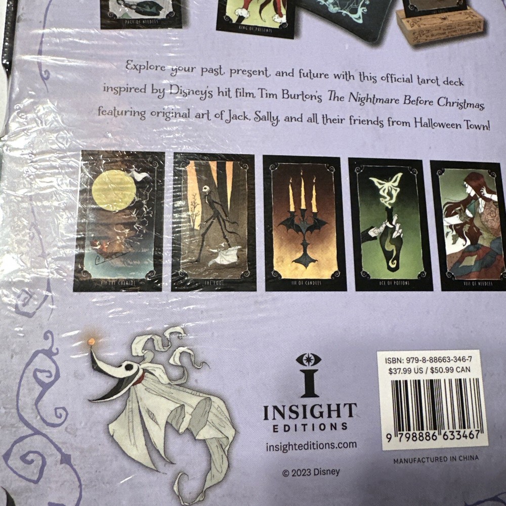 Disney’s The Nightmare Before Christmas Mega-Sized Tarot Deck & Book.