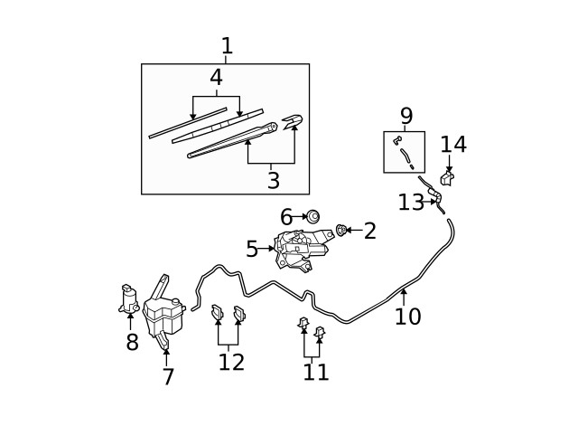 Genuine Nissan Rear Arm 28780-EL00A
