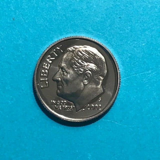 2002 S  Roosevelt  Proof Dime   FREE SHIP