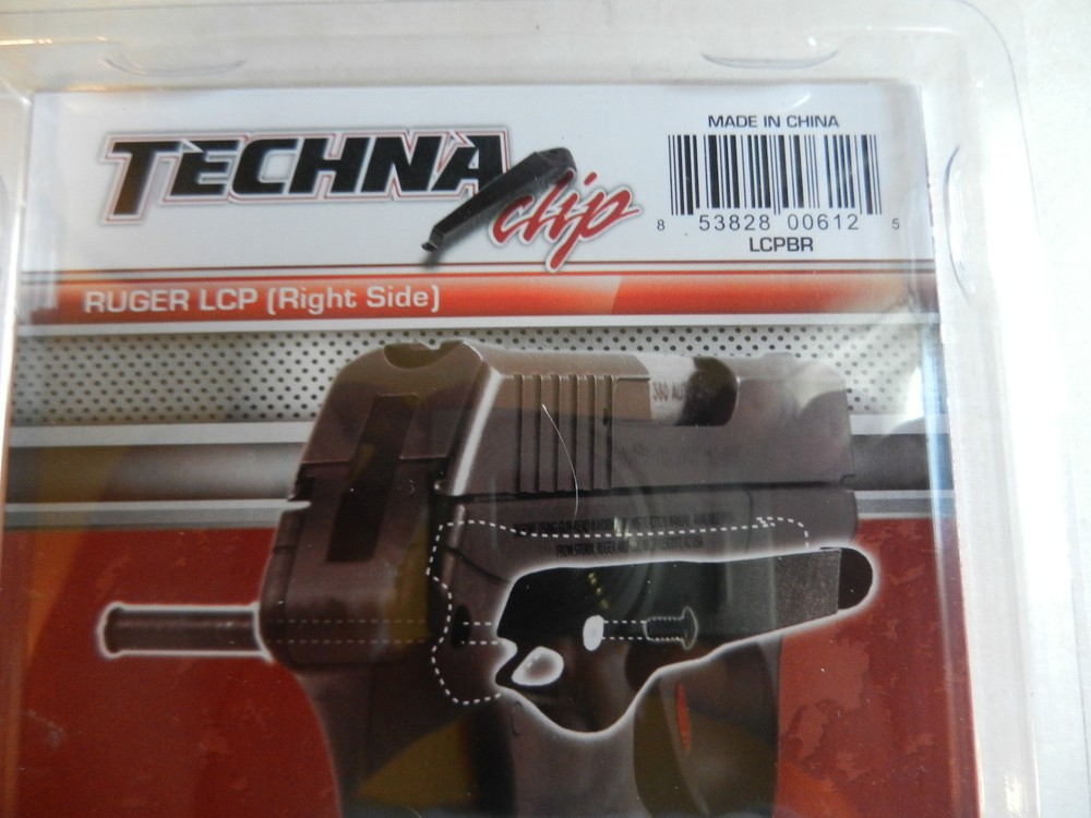 Techna Clip, Technaclip; Fits Ruger LCP; Right Side; LCPBR