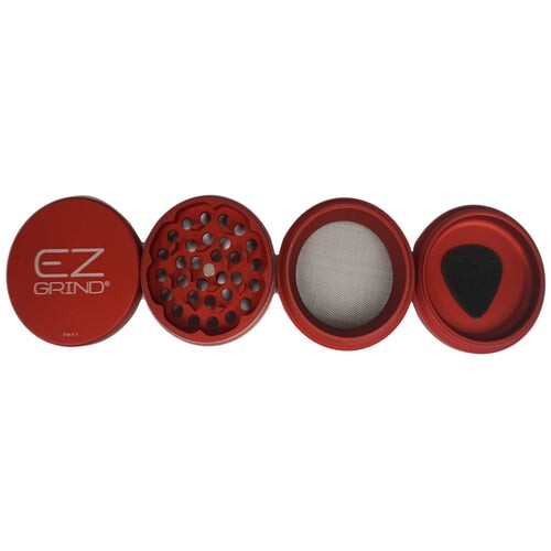 EZ Grind Herb Grinder RED 2.5"
