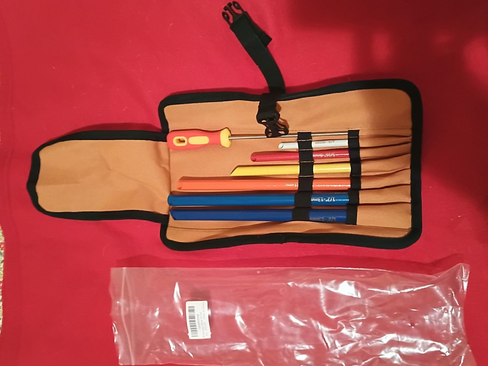 Rope splicing tool kit, Stainless steel multiple tool set.