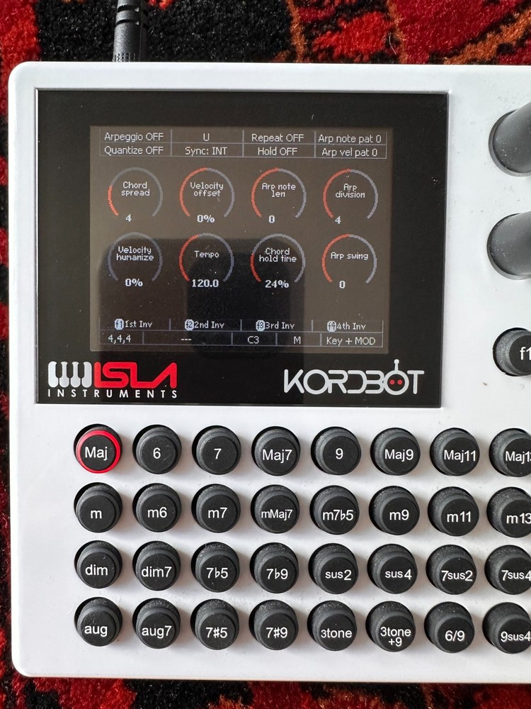 Isla Instruments Kordbot - Chord Creative MIDI Controller With Case
