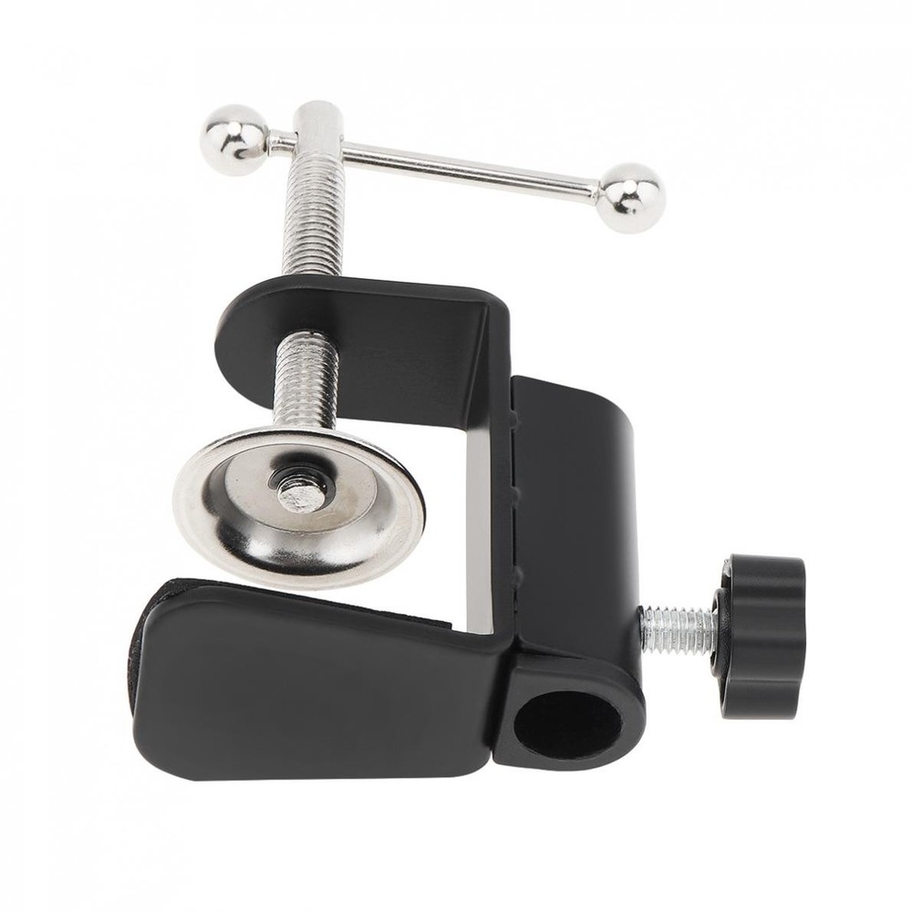 Adjustable C-Clamp for Microphone Arm and Desktop Table Lamp Mounting Bracket