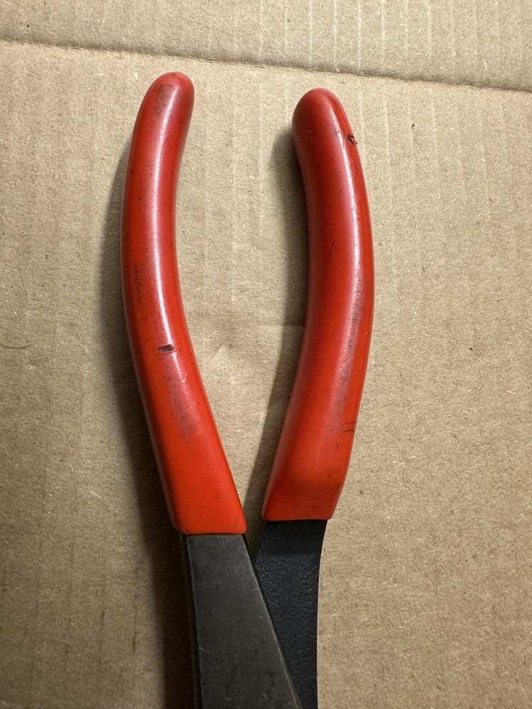 Snap On Tools 388ACP 8" High Leverage Diagonal Cutter Made USA Red Handle