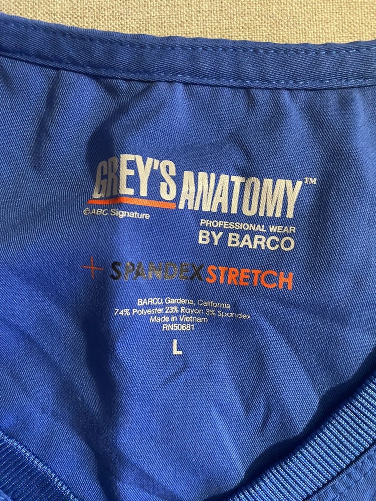 Greys Anatomy Scrub Set